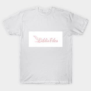 BiblioFiles White Background T-Shirt